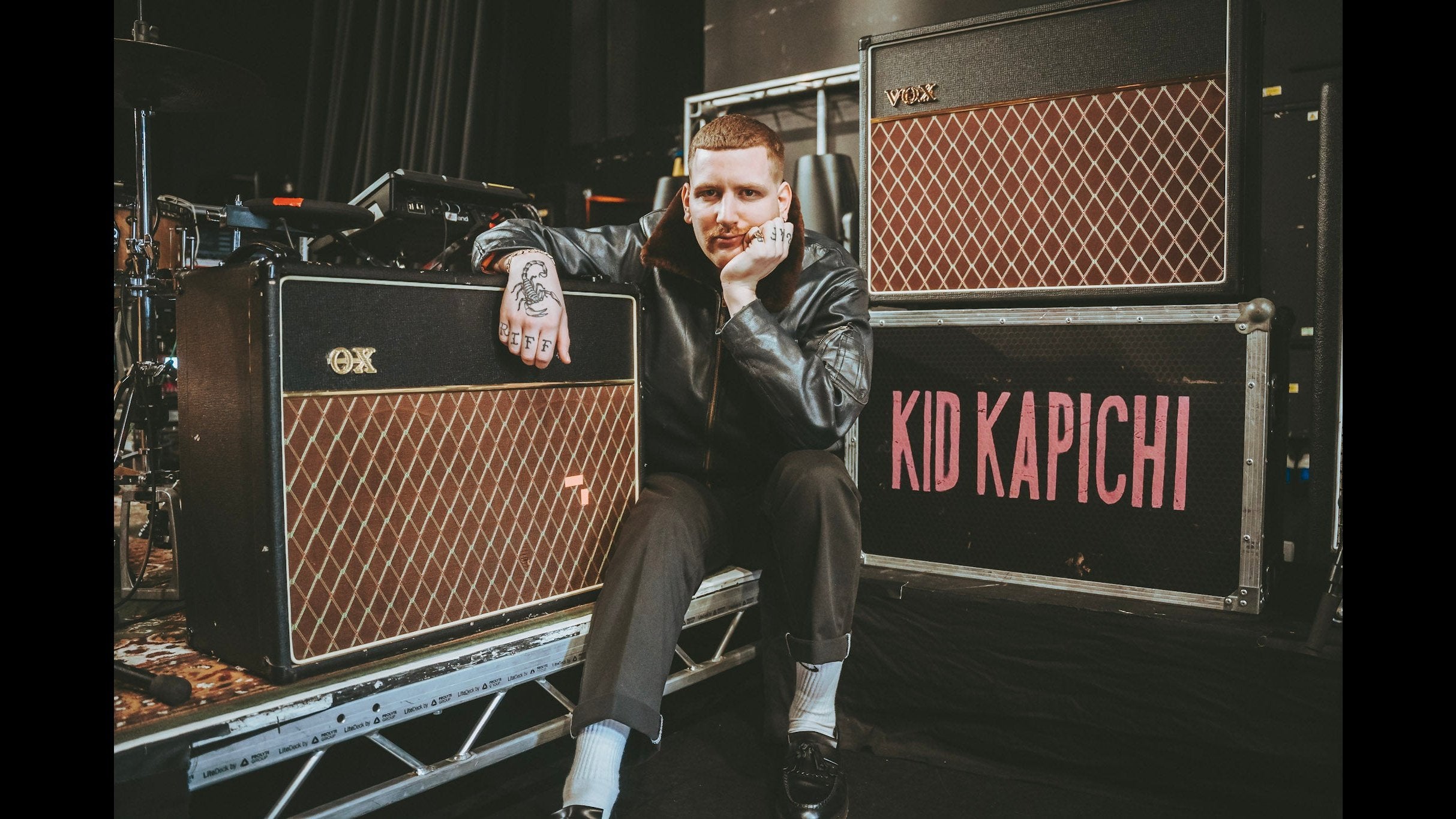 Kid Kapichi and the Vox AC30