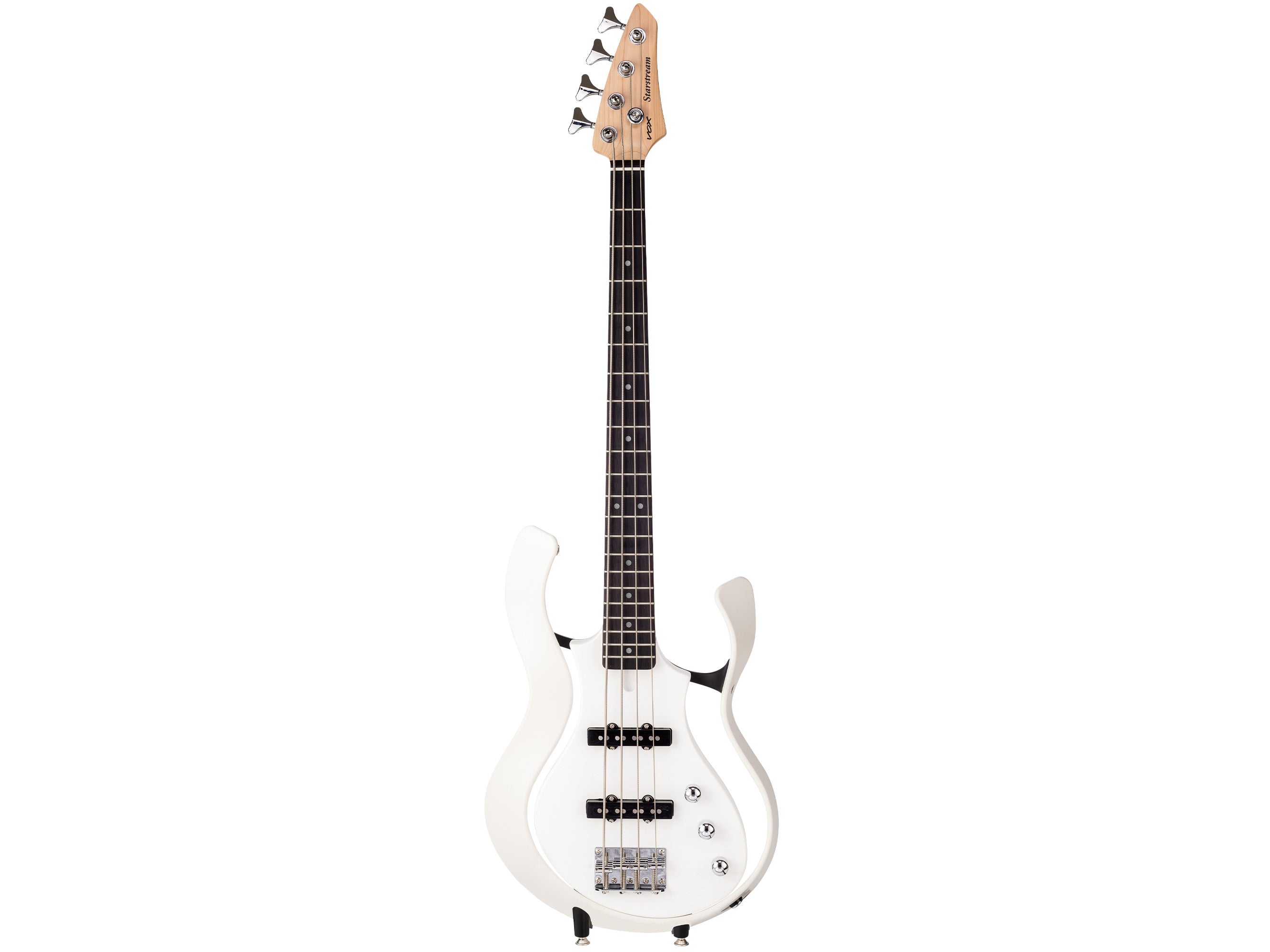 Vox Refurbished Starstream A2S Artist Bass w/ Single Coil - White 1