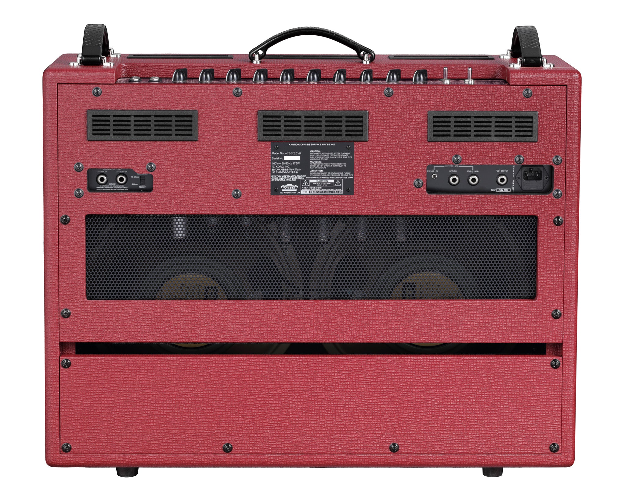 Vox AC30 Custom - Classic Vintage Red 3