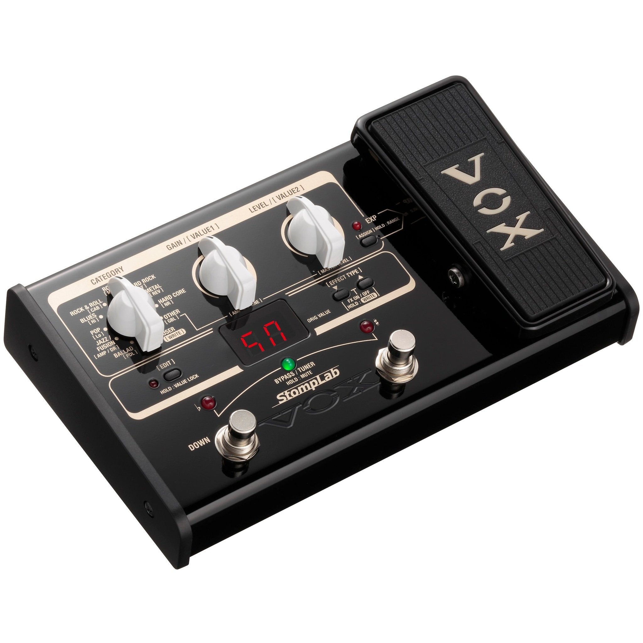 Vox Stomplab 2G Multi Effects - Guitar w/ Expression Pedal 2
